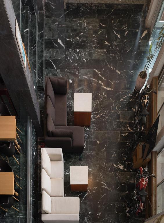Posezení v ubytování Acharnis Kavallari Hotel Suites