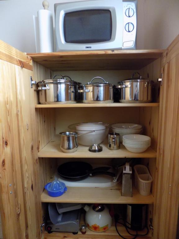 Kuchyň nebo kuchyňský kout v ubytování Apartment Zeleni dragulj Pohorje
