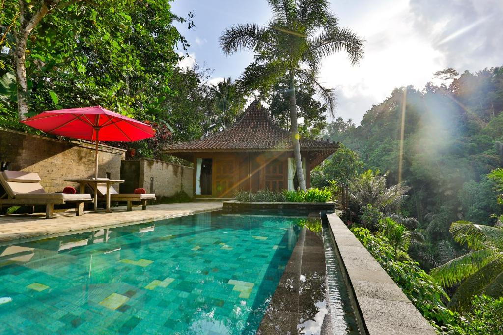 Bazén v ubytování Ayung Resort Ubud nebo v jeho okolí