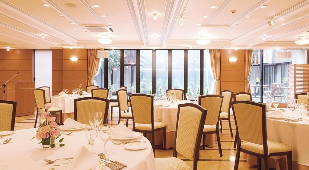 Restaurace v ubytování Hotel Cypress Karuizawa