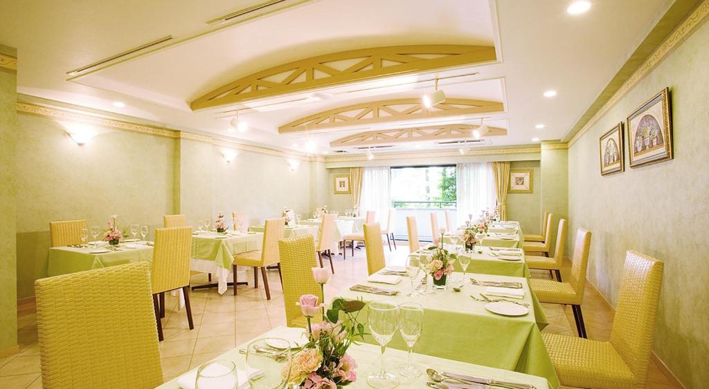 Restaurace v ubytování Hotel Cypress Karuizawa