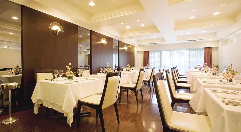 Restaurace v ubytování Hotel Cypress Karuizawa