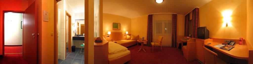 Posezení v ubytování Hotel-Restaurant Fröhlich