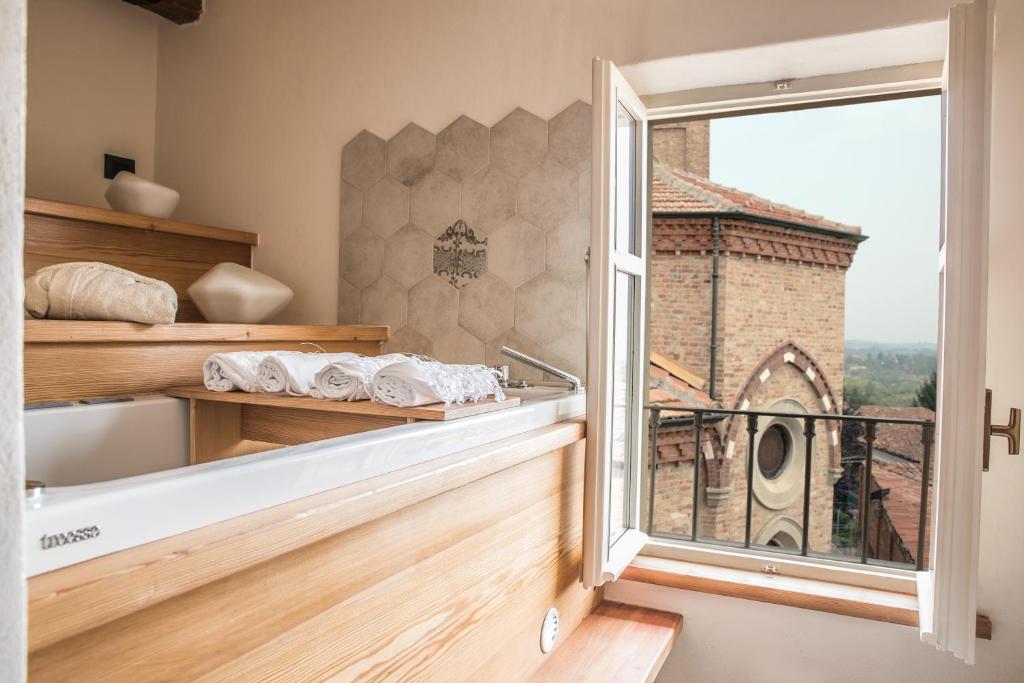 Posteľ alebo postele v izbe v ubytovaní B&b Antico Tralcio