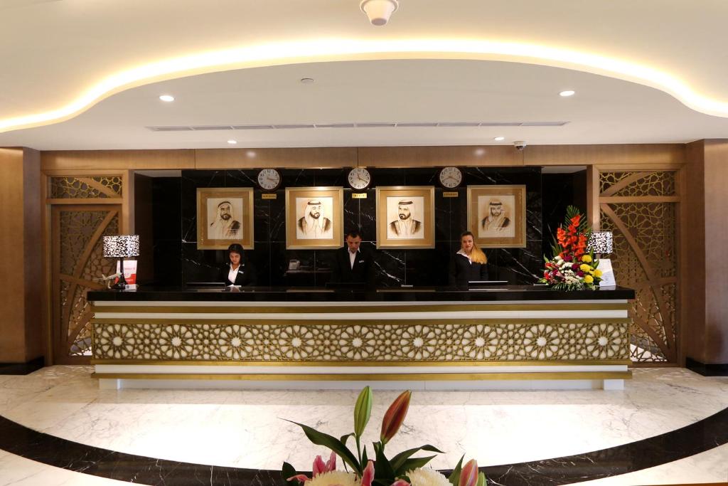 Vstupní hala nebo recepce v ubytování Samaya Hotel Deira