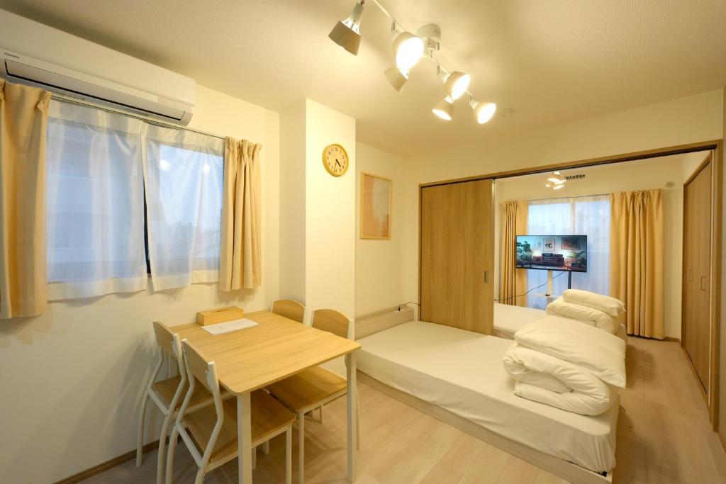 New OPEN!難波まで電車で5分!花園町駅徒歩1分!ホテルリネン使用 204