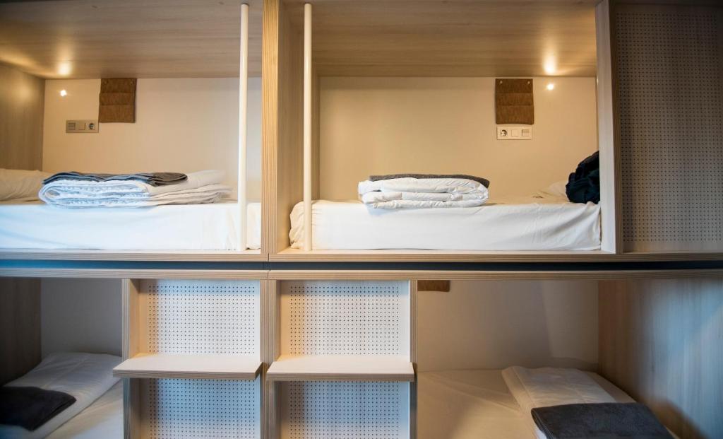 Cama o camas de una habitación en Koisi Hostel