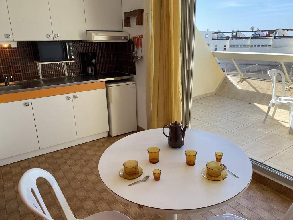 Studio cabine 4 couchages Cap d'Agde Naturisme CN0060-E06