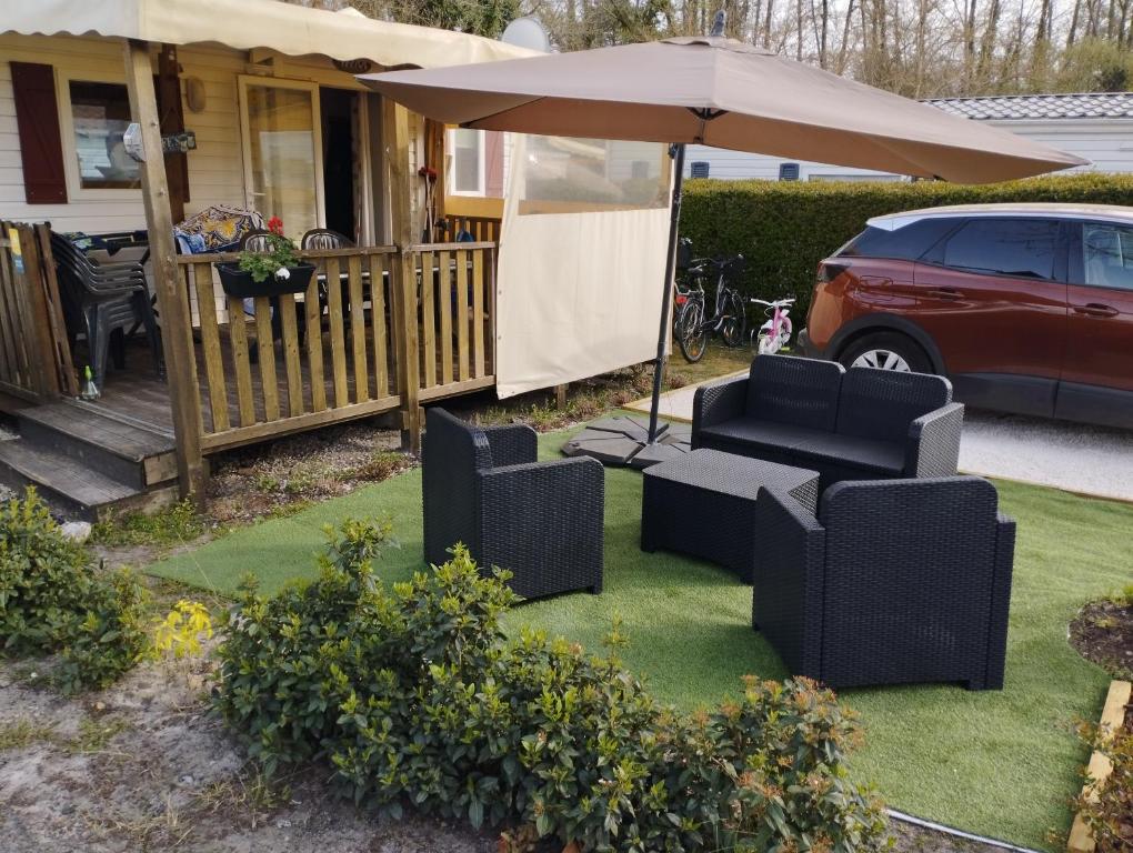 Mobil home climatisé confort