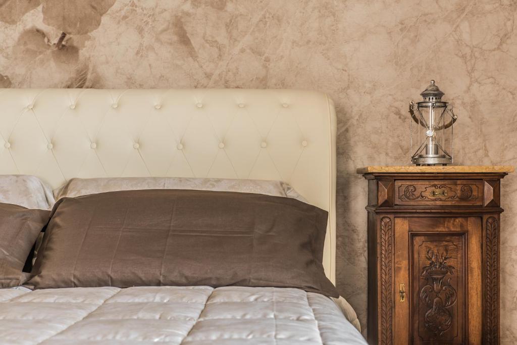 Posteľ alebo postele v izbe v ubytovaní B&b Antico Tralcio