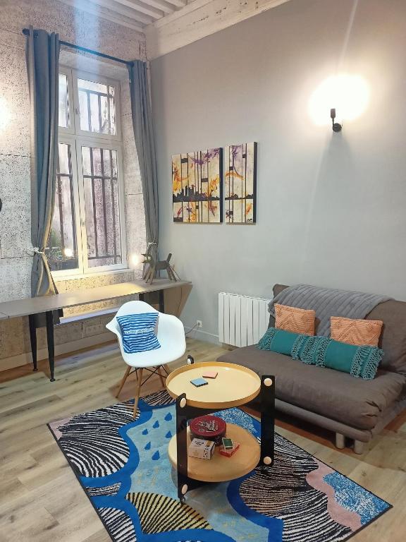 Appartement d'architecte à vivre, en plein centre