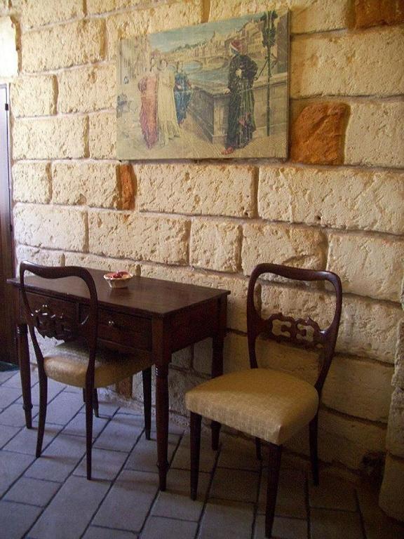 Posezení v ubytování B&B Pergulea