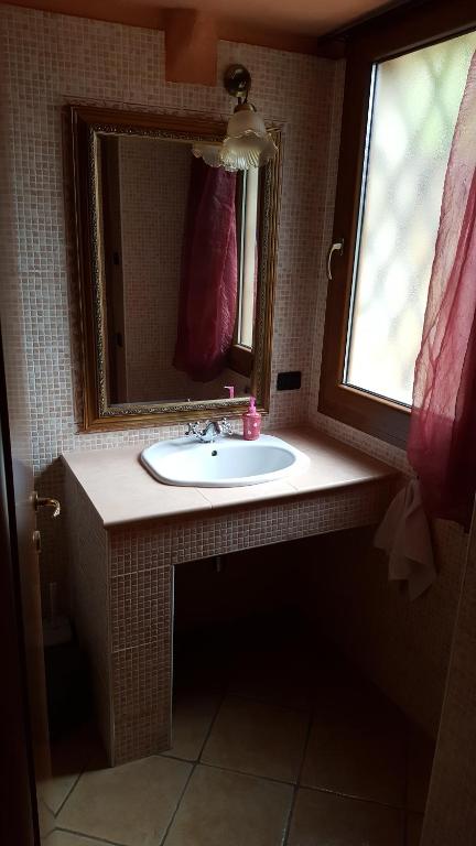 Kúpeľňa v ubytovaní Michela
