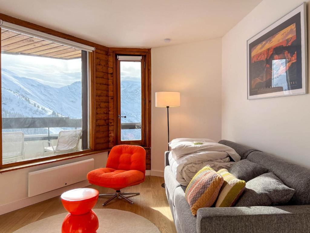 Studio Rénové 4 Pers Avoriaz, Vue Montagne