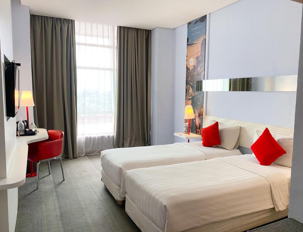 Luminor Hotel Metro Indah Bandung - Free Breakfast - Free Exclusive Gym - Free Aesthetic Afternoon Tea or Coffee - Chambre Lits Jumeaux Exécutive