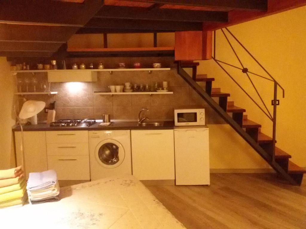Kuchyňa alebo kuchynka v ubytovaní Guide Tour Apartments