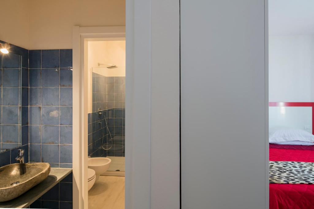 A bathroom at Affittacamere Margherita