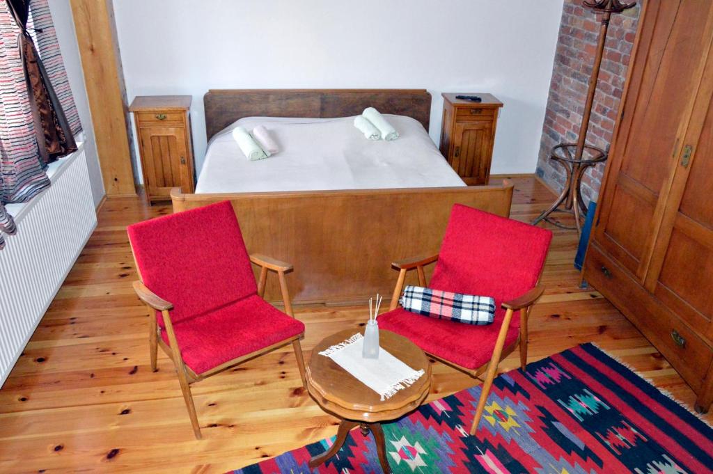 Postel nebo postele na pokoji v ubytování Apartmani Memory