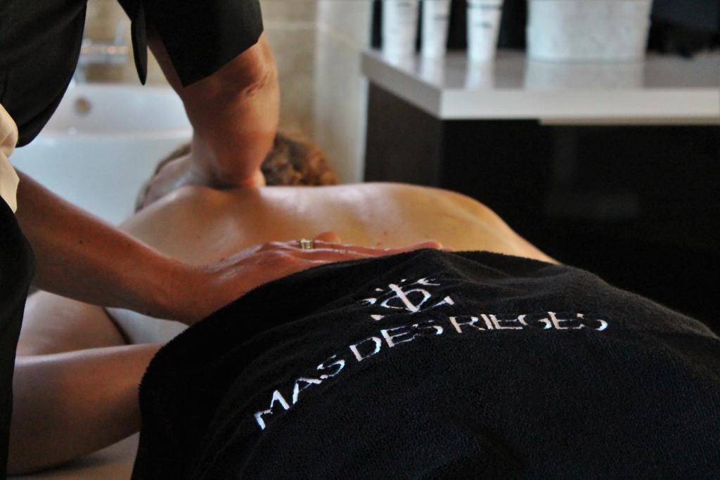 Lázně a/nebo wellness v ubytování Mas des Rièges & Spa