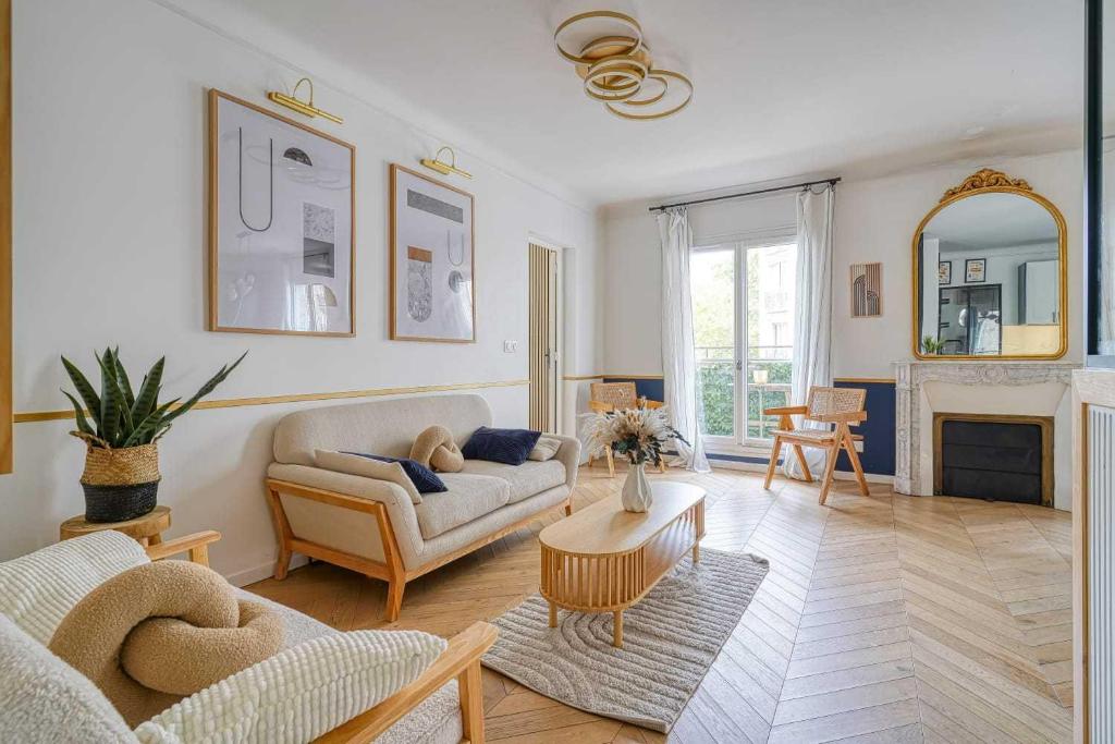 Bright flat - 3BR - 6P - Ternes