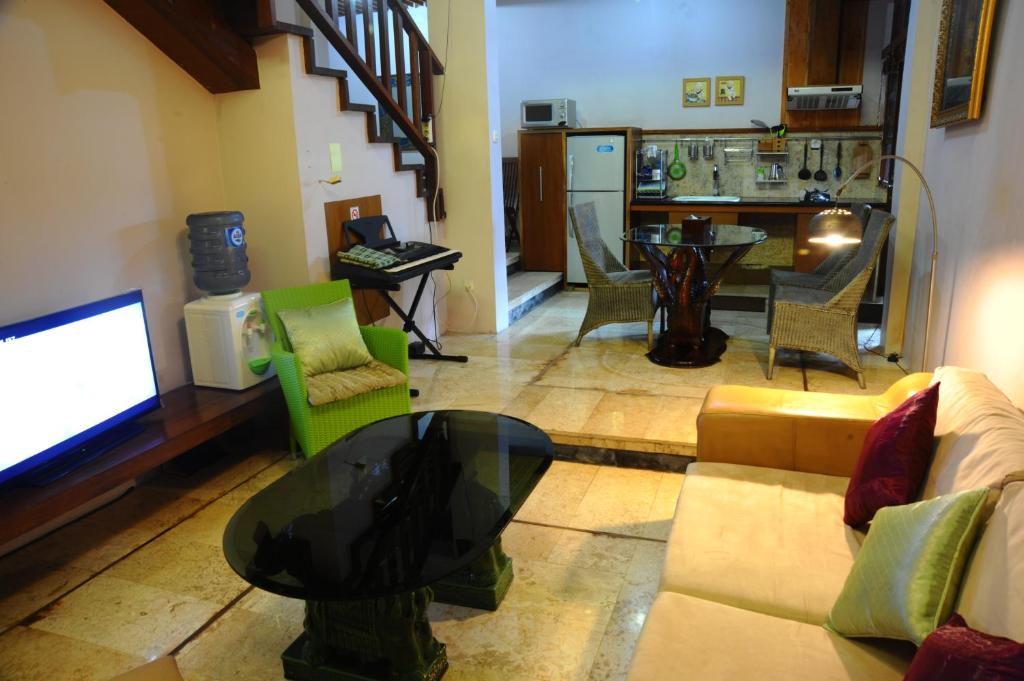 Posezení v ubytování Tegal Panggung Guest House