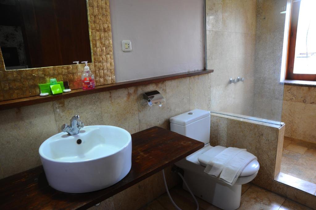 Koupelna v ubytování Tegal Panggung Guest House