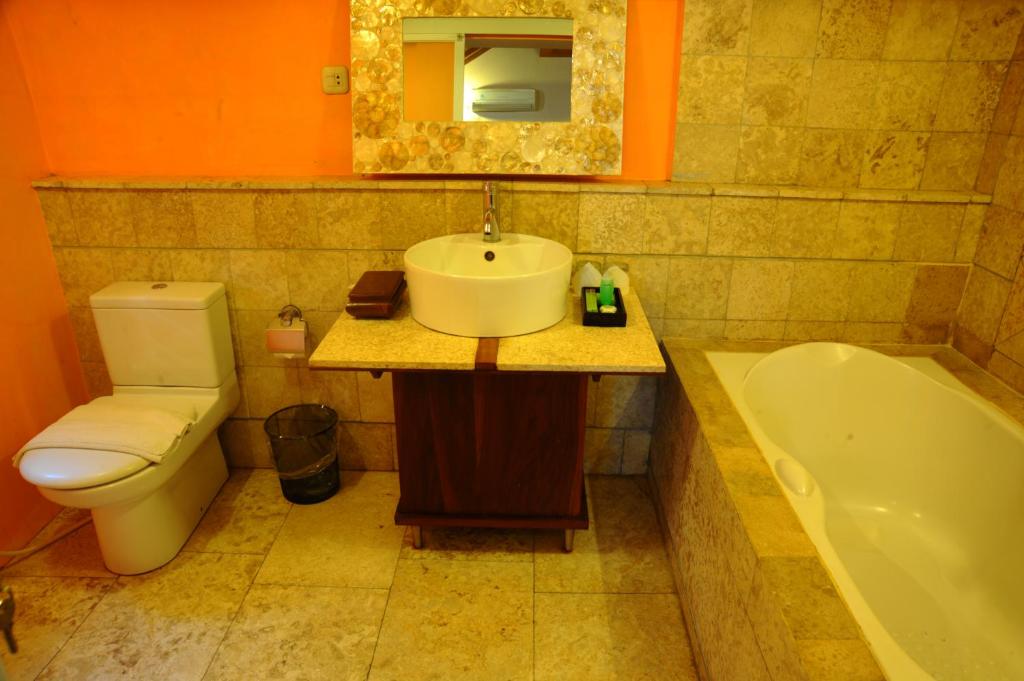 Koupelna v ubytování Tegal Panggung Guest House