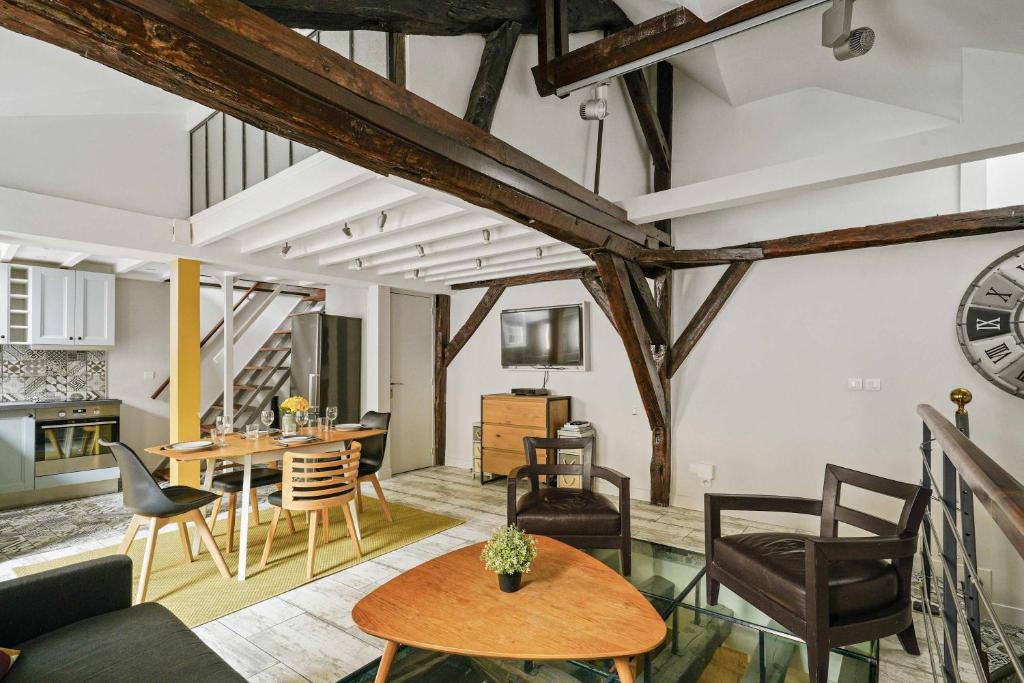 Authentic apartment - 1BR 6P - Centre de Paris