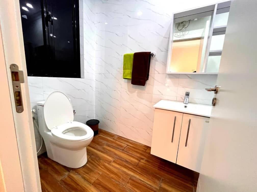 Guest house tesisinde bir banyo