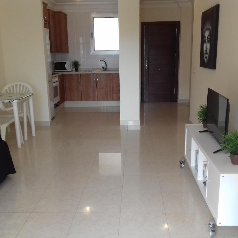 A kitchen or kitchenette at Apartamento Sunset