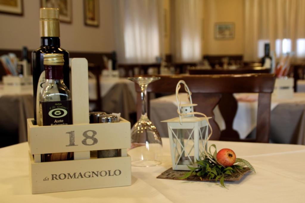 Nápoje v ubytování Hotel da Romagnolo