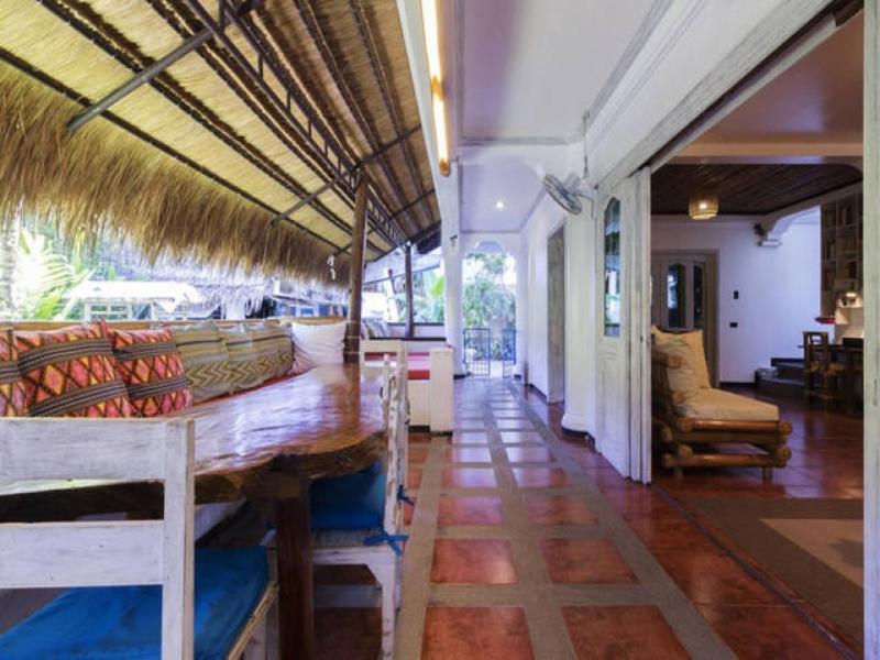 Posezení v ubytování Lanterna Hotel Boracay