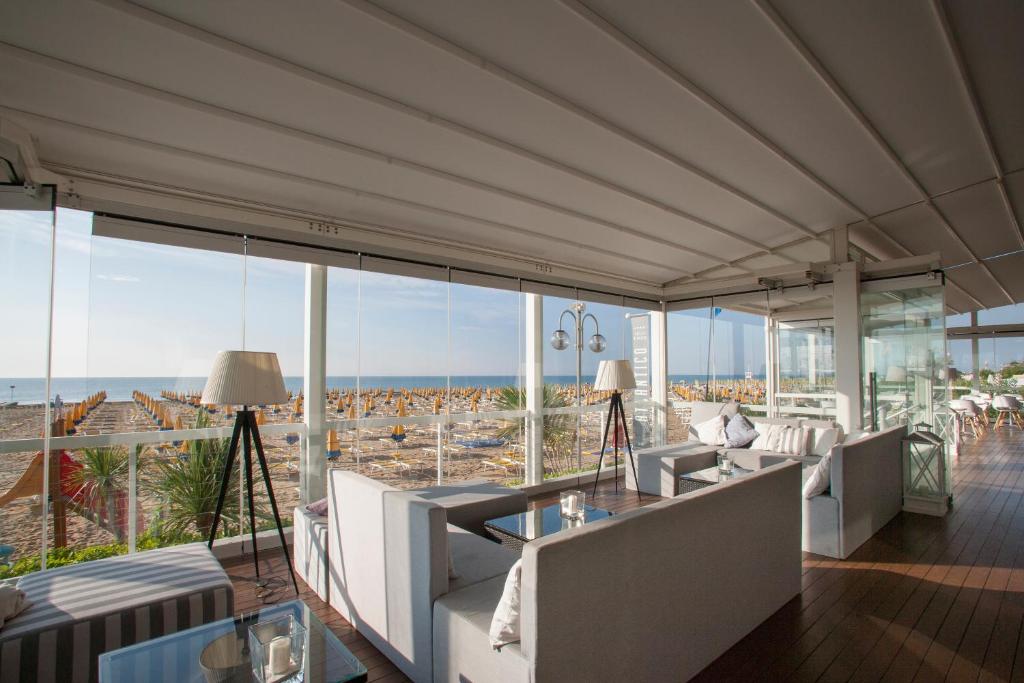 Balkón nebo terasa v ubytování Hotel Atlantico