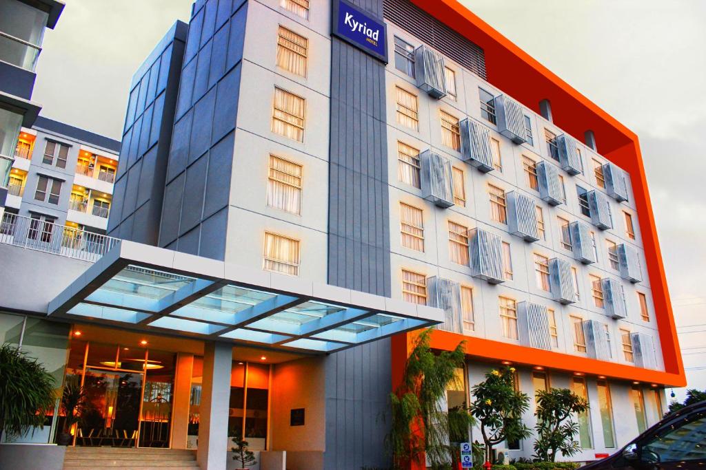 a rendering of a hotel building at Kyriad Hotel Airport Jakarta in Tangerang