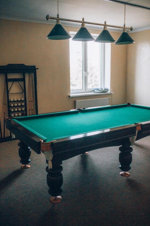 Biliár nebo kulečník v ubytování Fermerska Hata