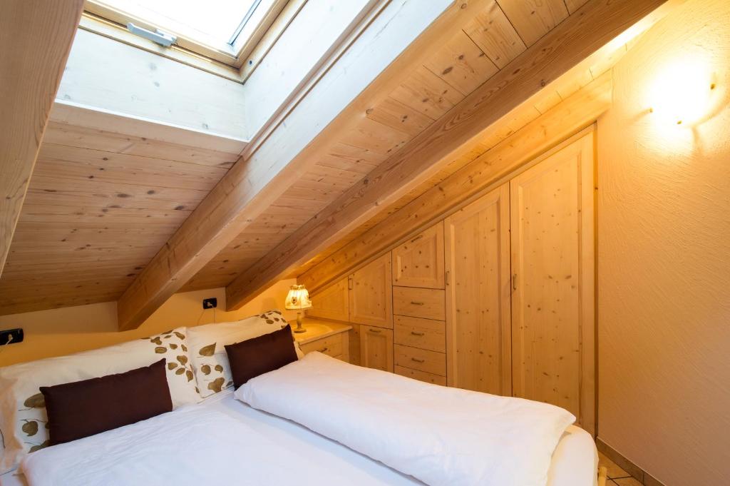 Postel nebo postele na pokoji v ubytování Chalet La Rugiada