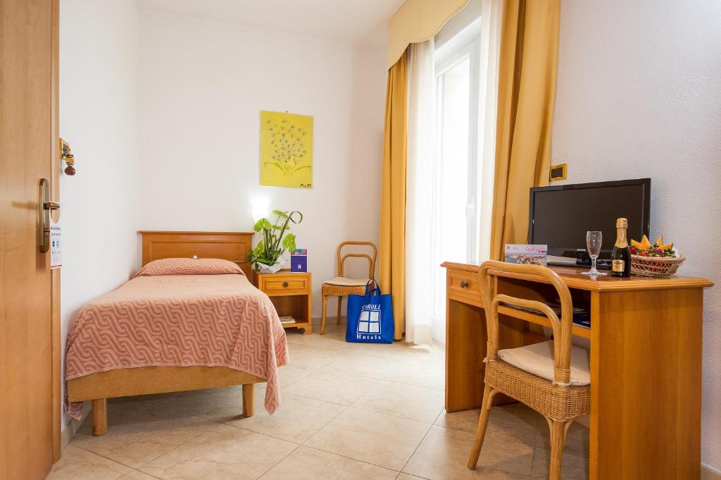 Postel nebo postele na pokoji v ubytování Joli Park Hotel - Caroli Hotels