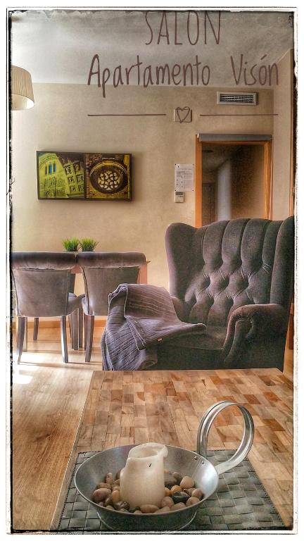 Posezení v ubytování Apartamentos Alcazar de Baeza