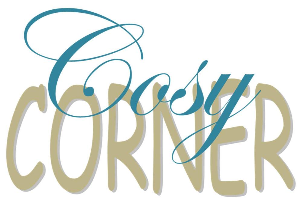 a drawing of a handwritten word dreamer in blue and gold at Vakantiewoning Cosy Corner in Ypres