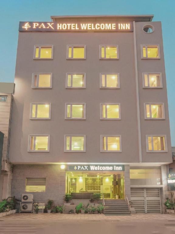 a rendering of a hotel welcome inn at Pax Hotel Welcome Inn 50m from Amritsar Junction Railway Station in Amritsar