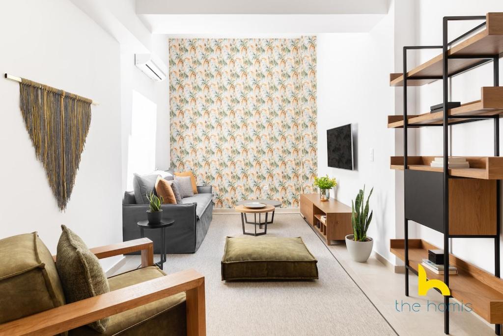 Romantic Studio With Ceiling Window Near Acropolis!