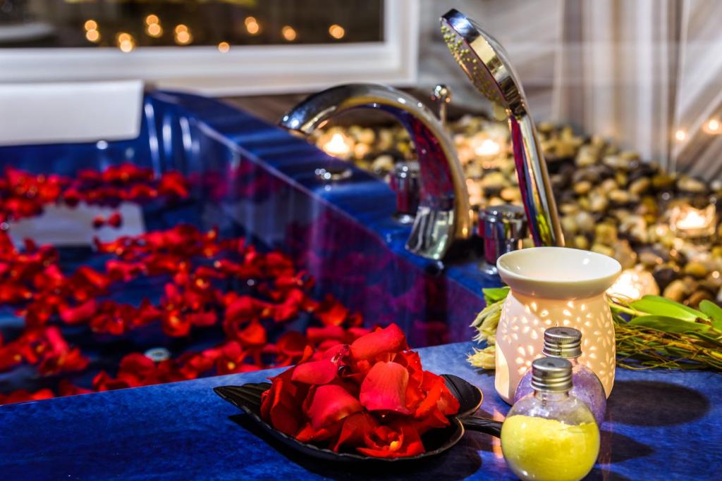 Nápoje v ubytování Aguila Hotel Jeju Oceano Suite