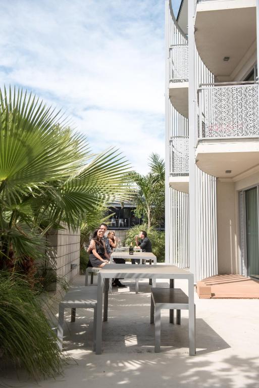 Balkón nebo terasa v ubytování Navigate Seaside Hotel & Apartments