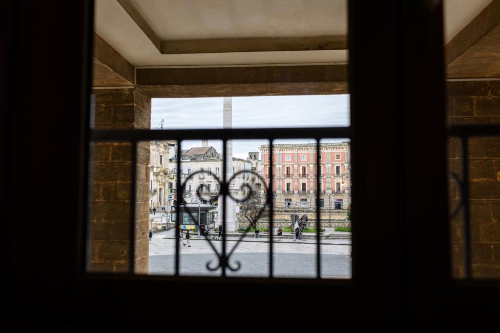 a view from a window of a building at B&B Il Sedile in Lecce