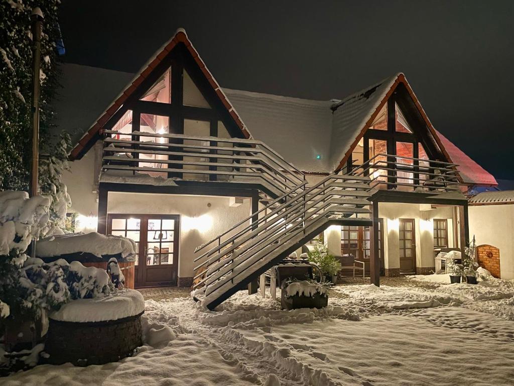 Hotel Beskid om vinteren