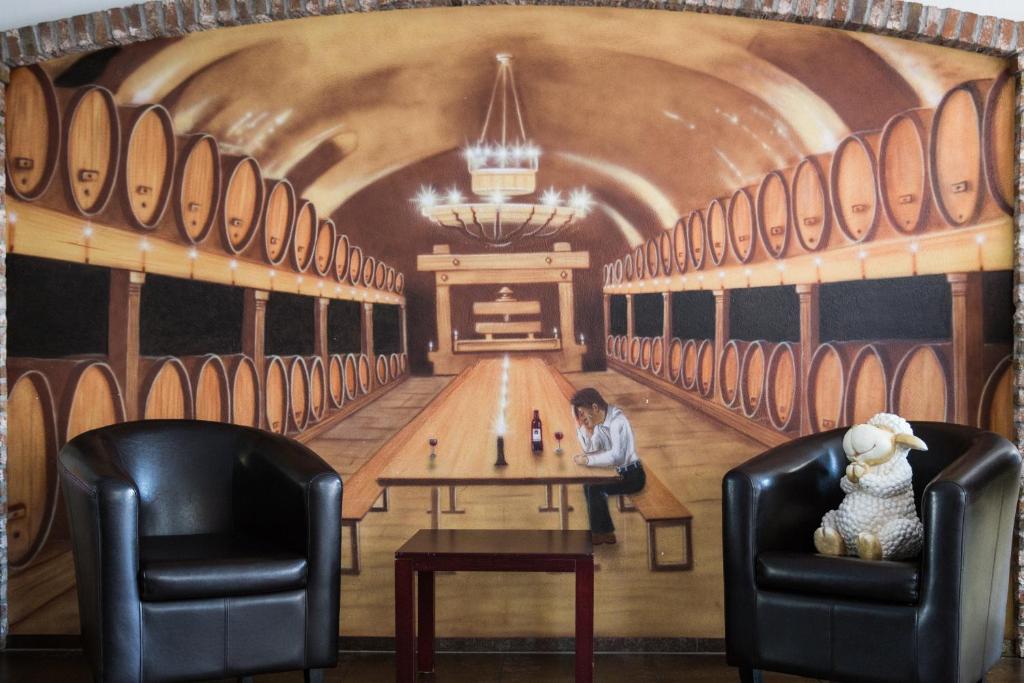 Posezení v ubytování Hotel Schäfli Siebnen