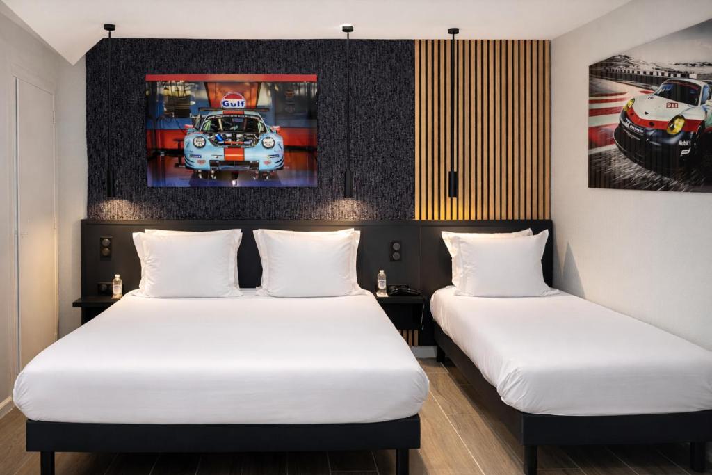 Logis Hôtel-Restaurant Au Vieux Morvan, au cœur de la Bourgogne, Piscine & Spa, Hôtel Climatisé - Chambre Triple