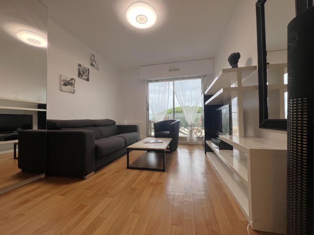 Arcachon: Apt 4 pers, front de mer, parking, centre-ville