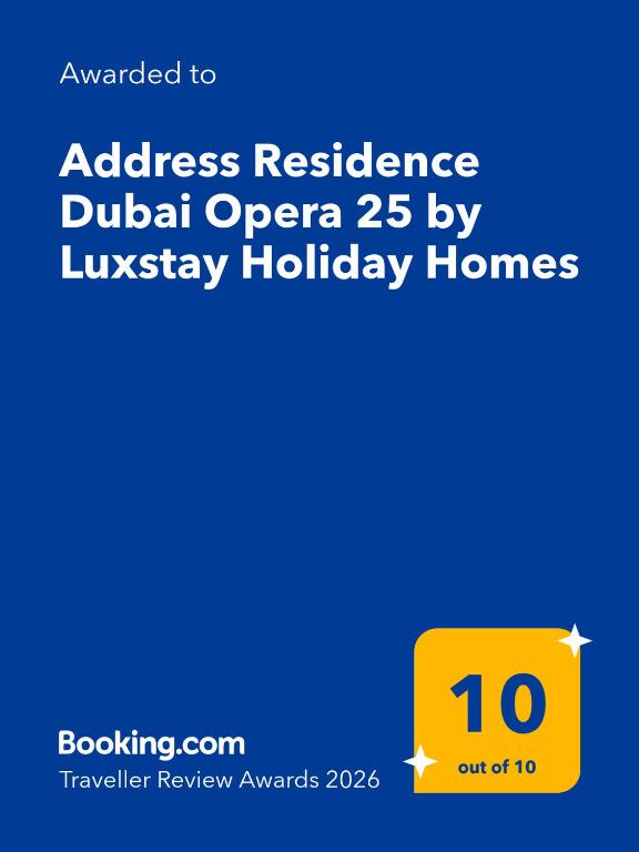 فضای داخلی Address Residence Dubai Opera 25 by Luxstay Holiday Homes در دبی - تصویر ۳