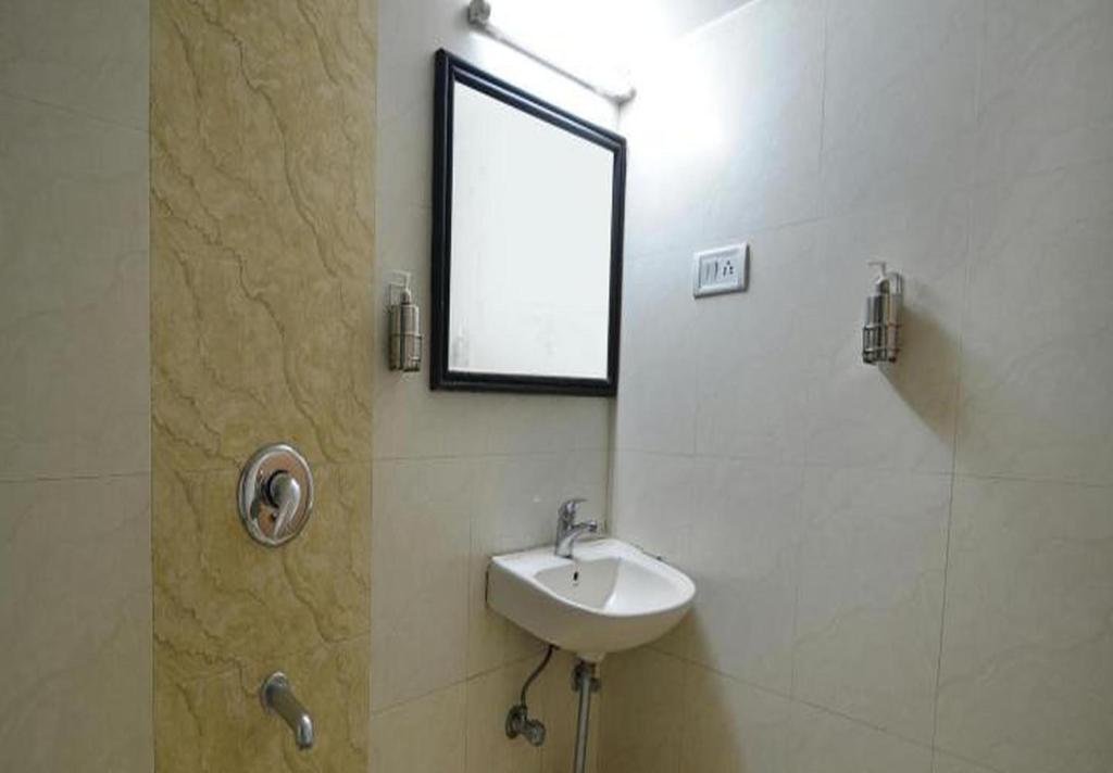 Koupelna v ubytování Hotel Ritz